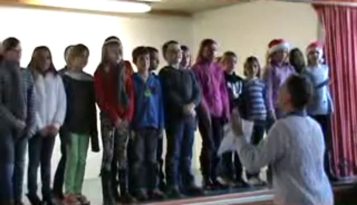 Extrait du chant de la classe de CM1-CM2