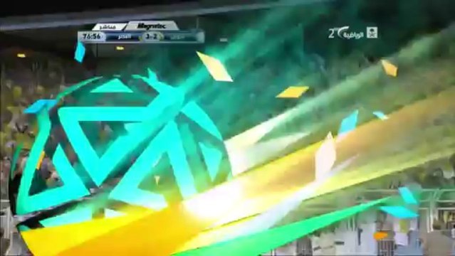 هدف النصر الثالث من ابراهيم غالب في نجران - نجران 2-3 النصر - دوري جميل 19/12/2013 HD