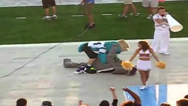 Les plus grosses bastons dans le sport... même les mascottes s'y mettent !!