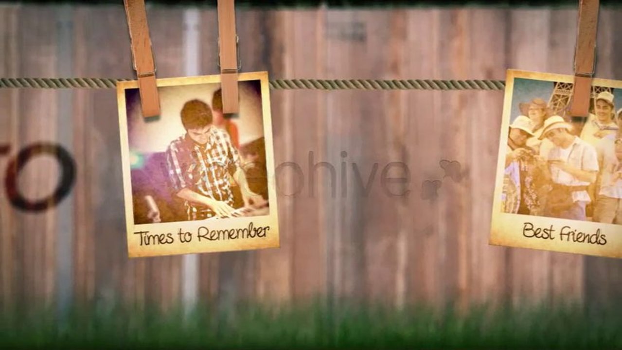 Rustic Gallery - After Effects Template