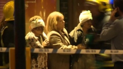 Sixty-five hurt as London theater ceiling collapses