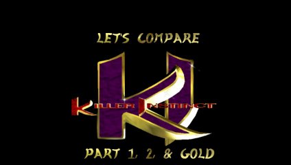 Let's Compare ( Killer Instinct ) 1 2 and Gold