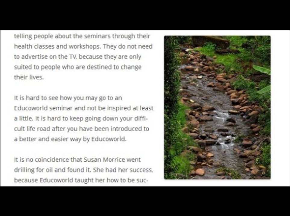 Educoworld make people’s lives better