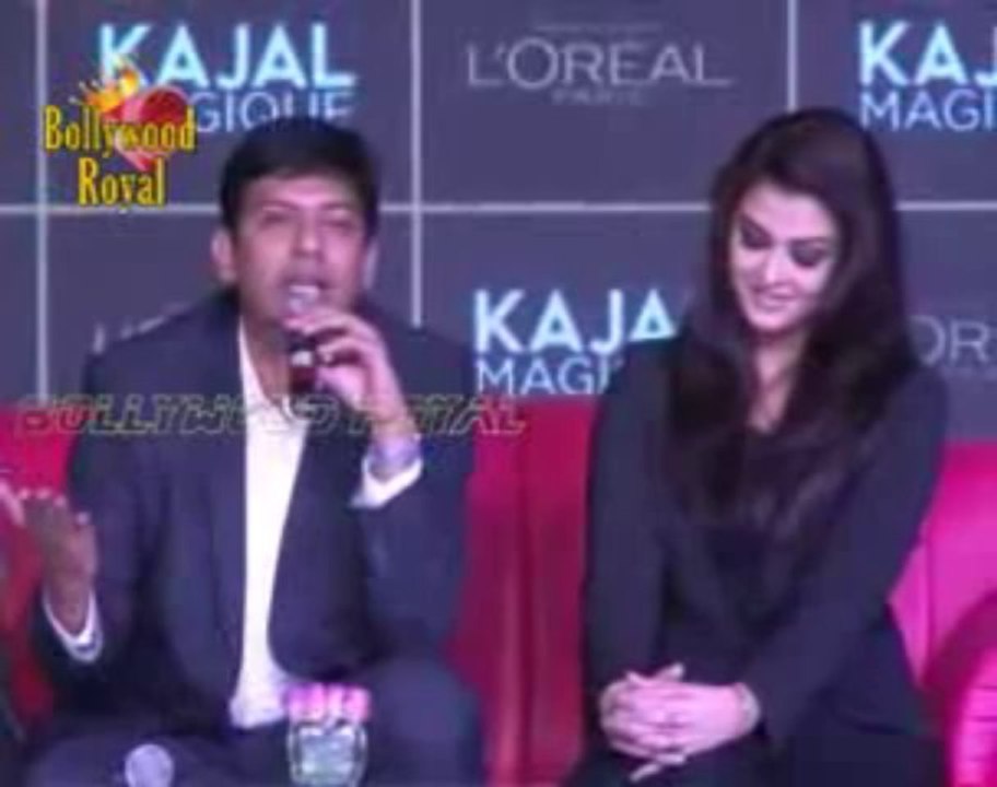 Aishwarya Rai Bachchan Launches L'Oreal Paris Kajal Magique Pt. 3 - 2013