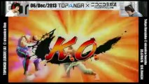 Topanga A League Round10⑤ Daigo Umehara (Ryu) vs Bonchan (Sagat)