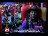 Delincuentes armados asaltan bus interprovincial en la Panamericana Norte