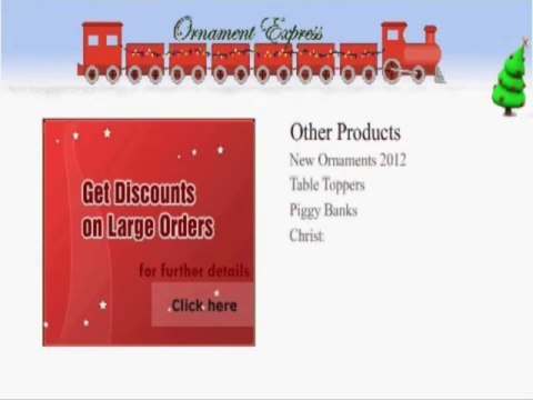 Personalized Christmas Ornaments from Ornament Express, New York