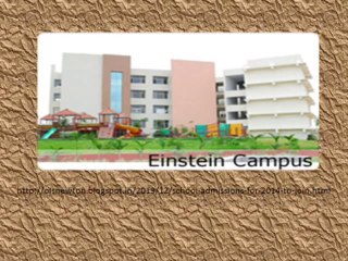 school admissions for 2014