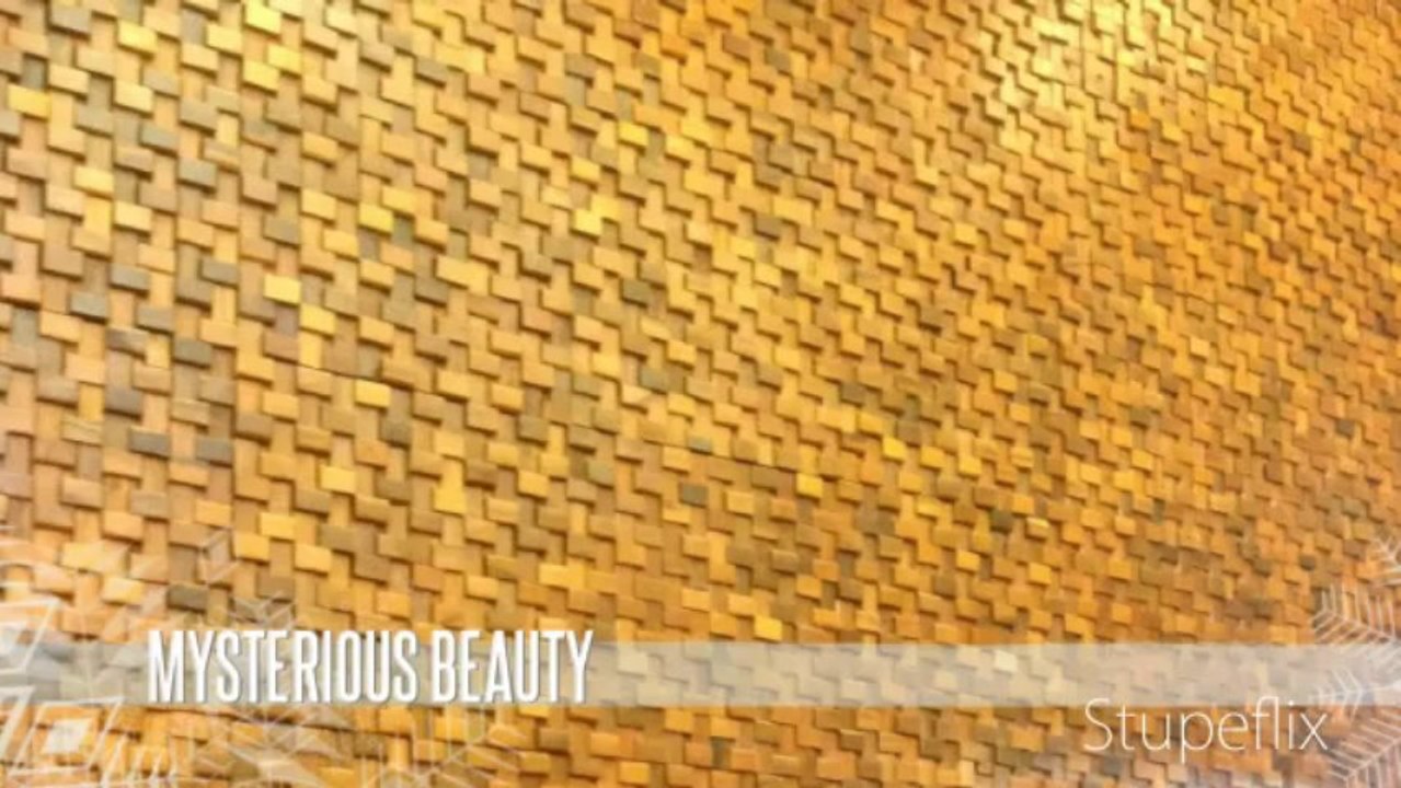 Romana Wood Mosaic Wall Tiles - Mysterious Beauty & Antique Elegance