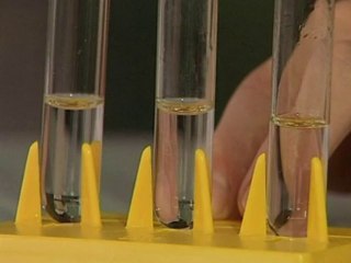 134. Качественные реакции на хлорид-бромид-иодид ионы