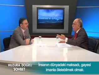 İnsanın dünyadaki maksadı, gayesi imanla ölebilmek olmalı ?