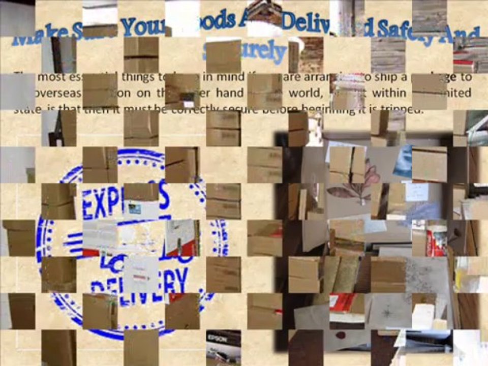 Make Sure Your Goods Are Delivered Safe and Sound