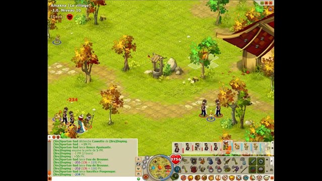 Dofus PvP n°1 - Doping Sram 199 VS Spartan-Sad Sadi 199