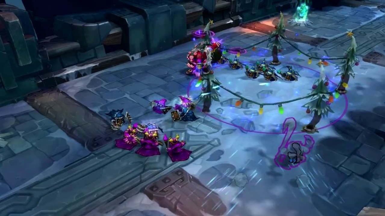 LoL en Top skins de Noël - N°2 - Maléfique père Veigar