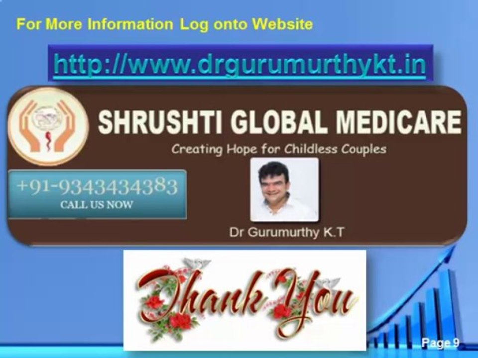 Dr.Gurumurthy KT Infertility and IVF Treatment Specialist