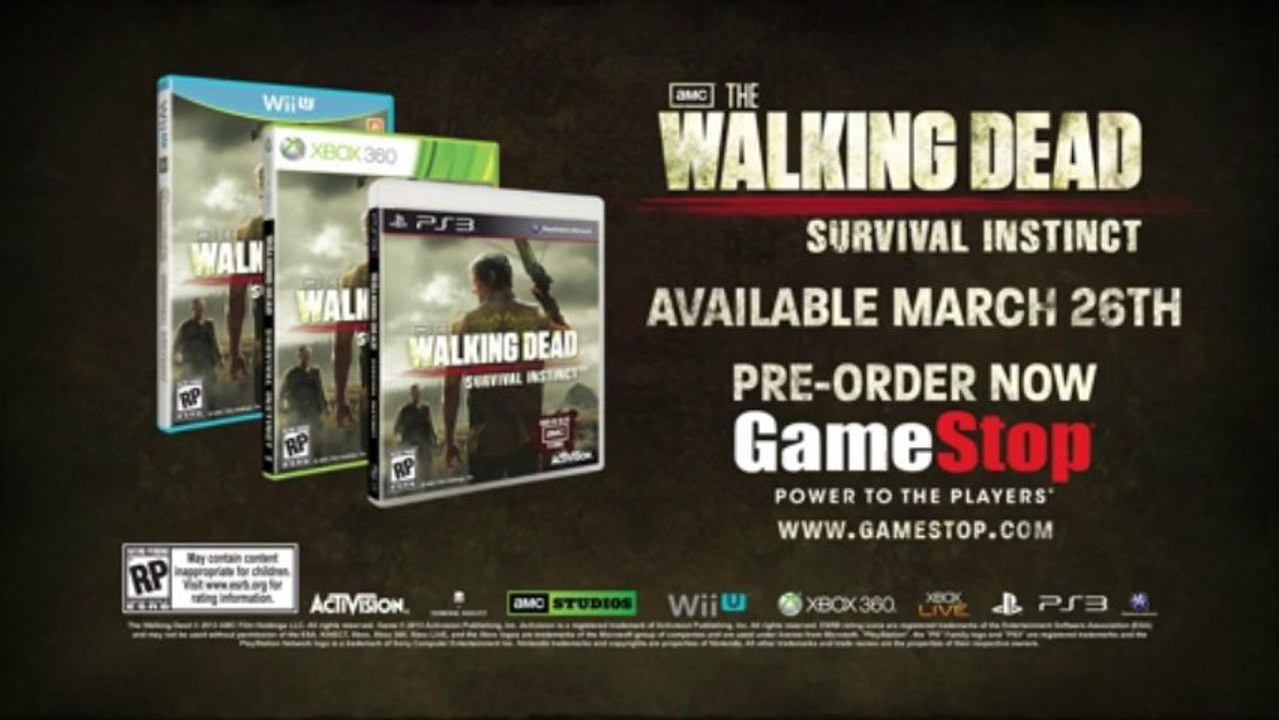 The Walking Dead - Survival Instinct Launch Date Trailer