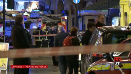 en vidéo : Effondrement d'un théâtre à Londre fait plusieurs blessés