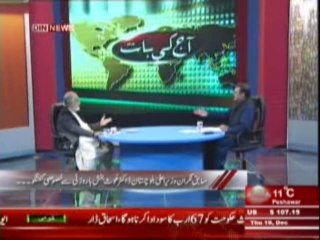 Aaj Ki Baat (Sabik Nigran Wazir-e-Ala Balochistan Dr. Ghous Bakhsh Barozai Se Khasusi Guftgu) 19 December 2013 Part-2