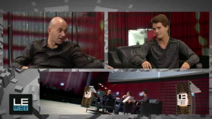 Loic Le Meur itv Jesse Richman Kitesurf Word Champion - LeWeb13 Paris - The Next 10 Years - Plenary1 Day2