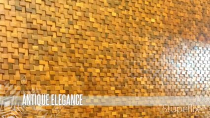 Romana Old Wood Mosaic For Interior Decor - Mysterious Beauty & Antique Elegance