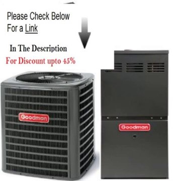 Clearance 5 Ton 13 Seer Goodman 80,000 Btu 80% Afue Gas System - GSX130601 - CAPF4961C6 - GMH80805CN