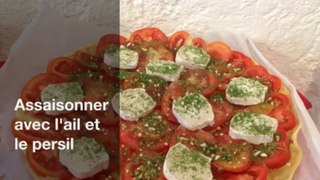 Tarte tomates-chèvre