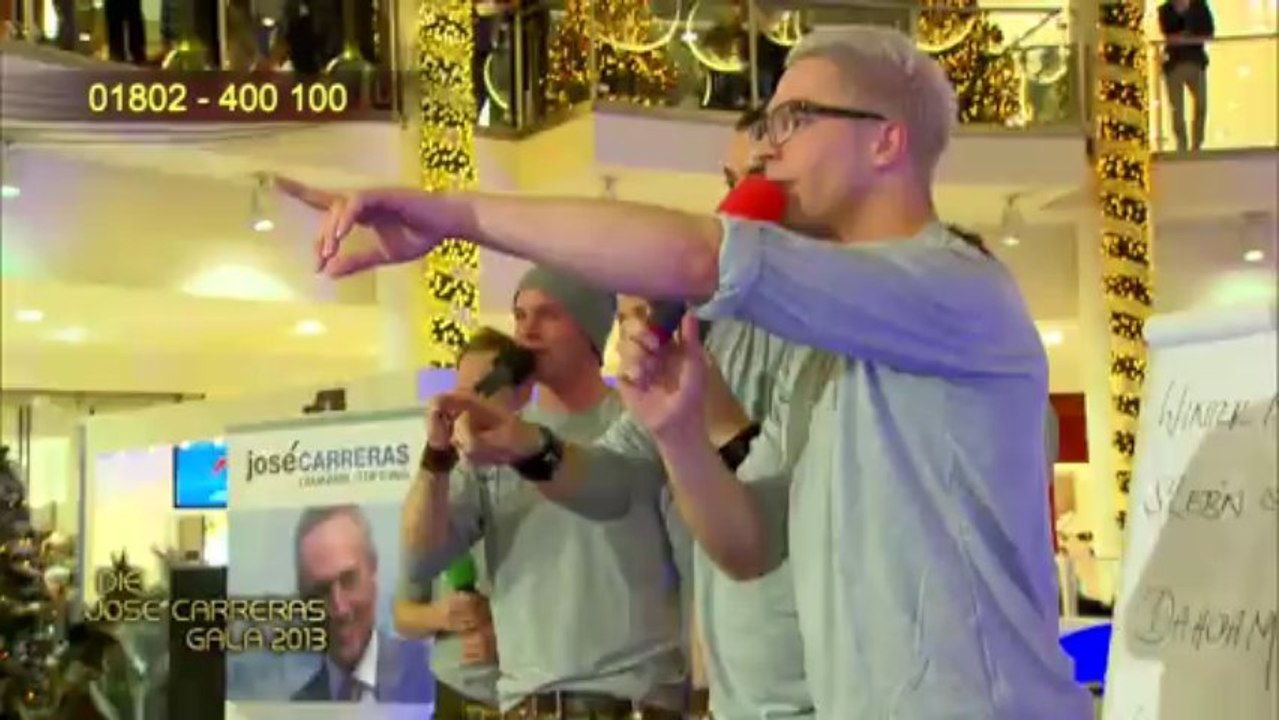 Voxxclub - Weihnachtsmedley (Die José Carreras Gala 2013 - SKY Xmas HD 2013 dec19)