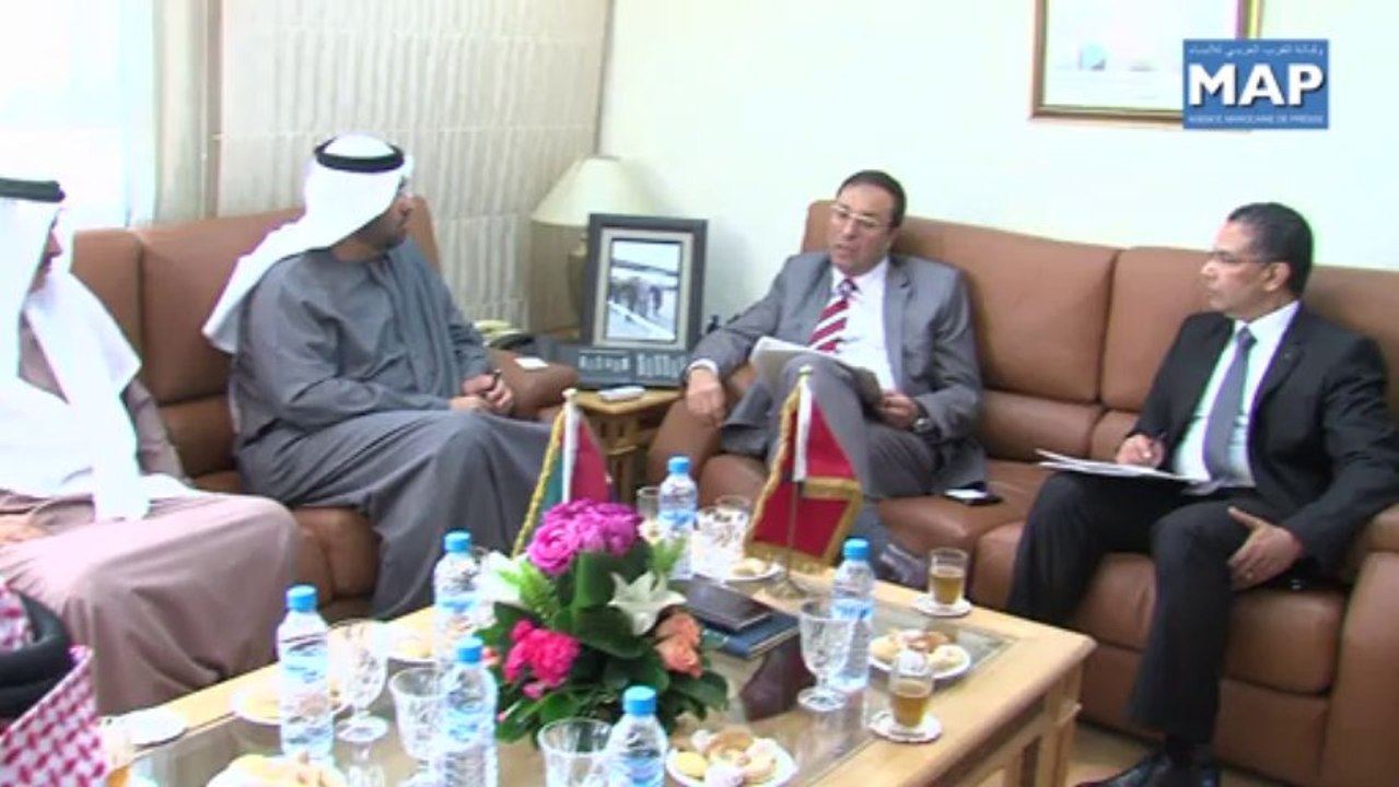 عبد القادرعمارة يستقبل المبعوث الخاص لدولة الإمارات لشؤون الطاقة وتغير  المناخ