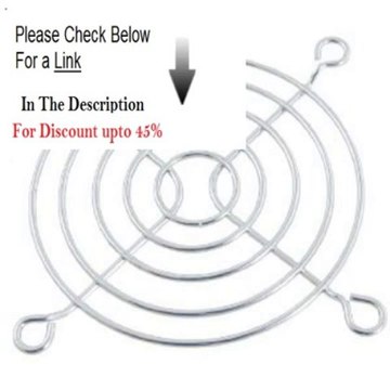Clearance Amico 5 Pcs 2.6 Diameter Metal Exhaust Fan Motor Screen Cover Protector