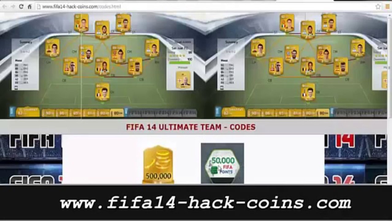 Fifa 14 Ultimate Team Hack-Generate Coins,Points