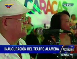 (Vídeo) Gobierno Bolivariano reinaugura el teatro Alameda de San Agustín