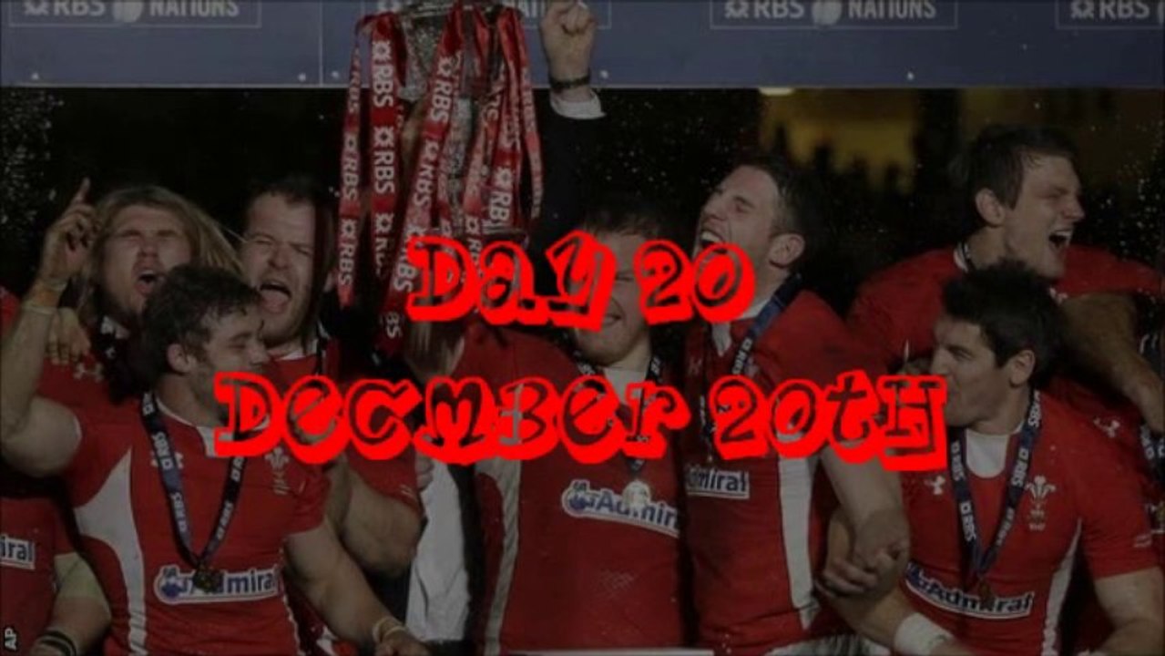 Advent Calendar Day 20 - Wales Win the Six Nations