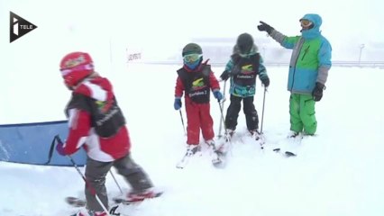 Plantés de bâtons à Saint-Lary