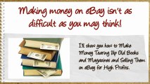 How To Make Money Tearing Up Old Used Books Magazines and Newspapers and Sell Them On ebay
