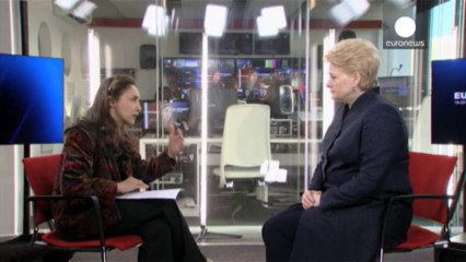 Grybauskaitė, presidente UE: "La leadership ucraina ha preso in ostaggio il Paese"