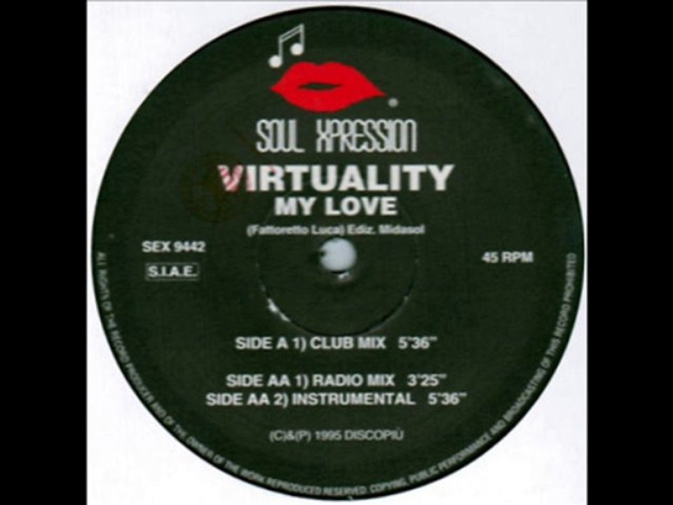 VIRTUALITY - My love (original mix)