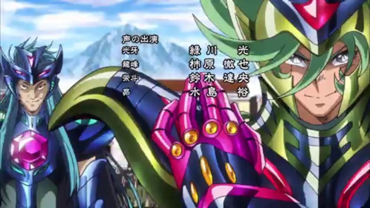 Saint Seiya Omega Saga de Pallas Opening 2 V2 Cuerdas de destellos HD