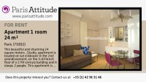 Studio Apartment for rent - Montorgueil, Paris - Ref. 7427