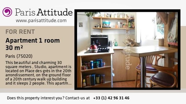 Studio Apartment for rent - Porte de Montreuil, Paris - Ref. 3233