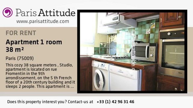 Studio Apartment for rent - Moulin Rouge/Pigalle, Paris - Ref. 7677