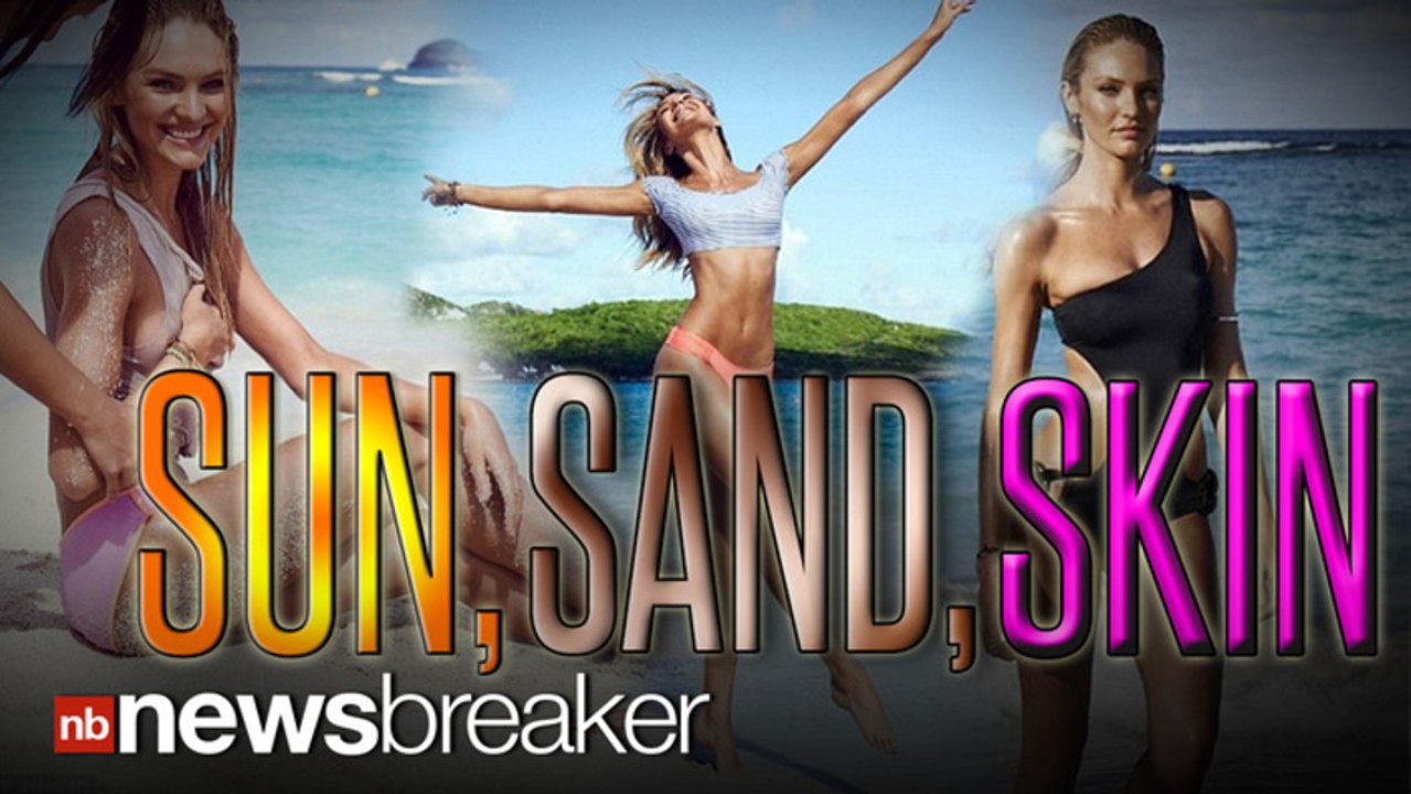 SUN, SAND, AND SKIN: Candice Swanepoel Shares VS Shoot