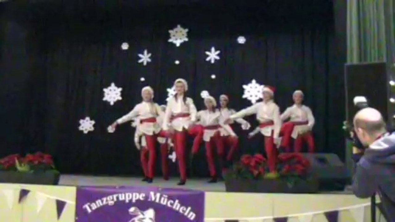 Weihnachtsfeier Tanzgruppe Mücheln 2013