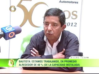 Favenpa: Esperamos una caída superior al 30 % en la producción de autopartes en primer trimestre de 2014