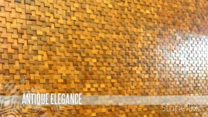 Vietnam Wooden Mosaic For Interior Decor - Mysterious Beauty & Antique Elegance