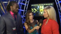 WWE NXT 19/12/13 - Devin Taylor, Lana & Kofi Kingston Backstage Segment