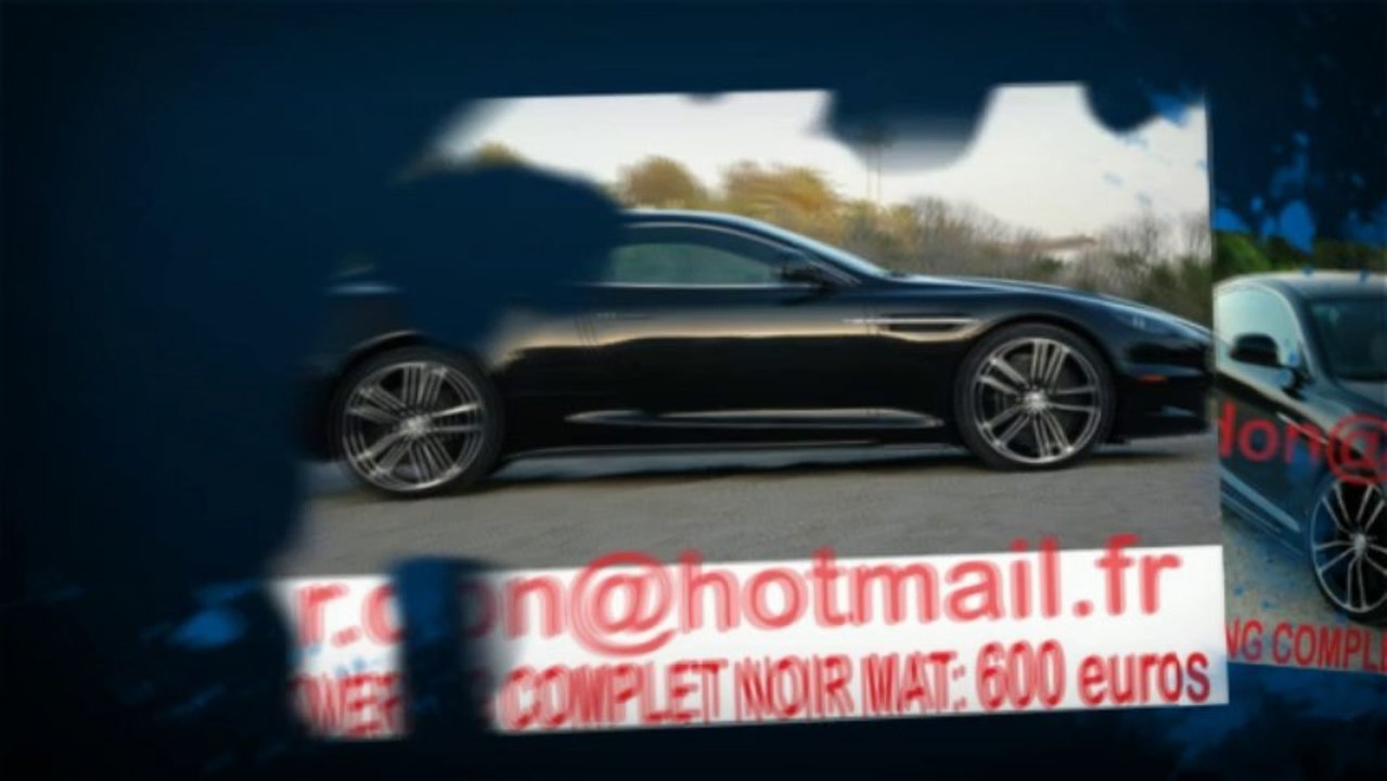 Aston Martin DB9 noir mat, Aston Martin DB9 noir mat, Aston Martin DB9 noir mat, Aston Martin DB9 Covering noir mat, Aston Martin DB9 peinture noir mat, Aston Martin DB9 noir mat