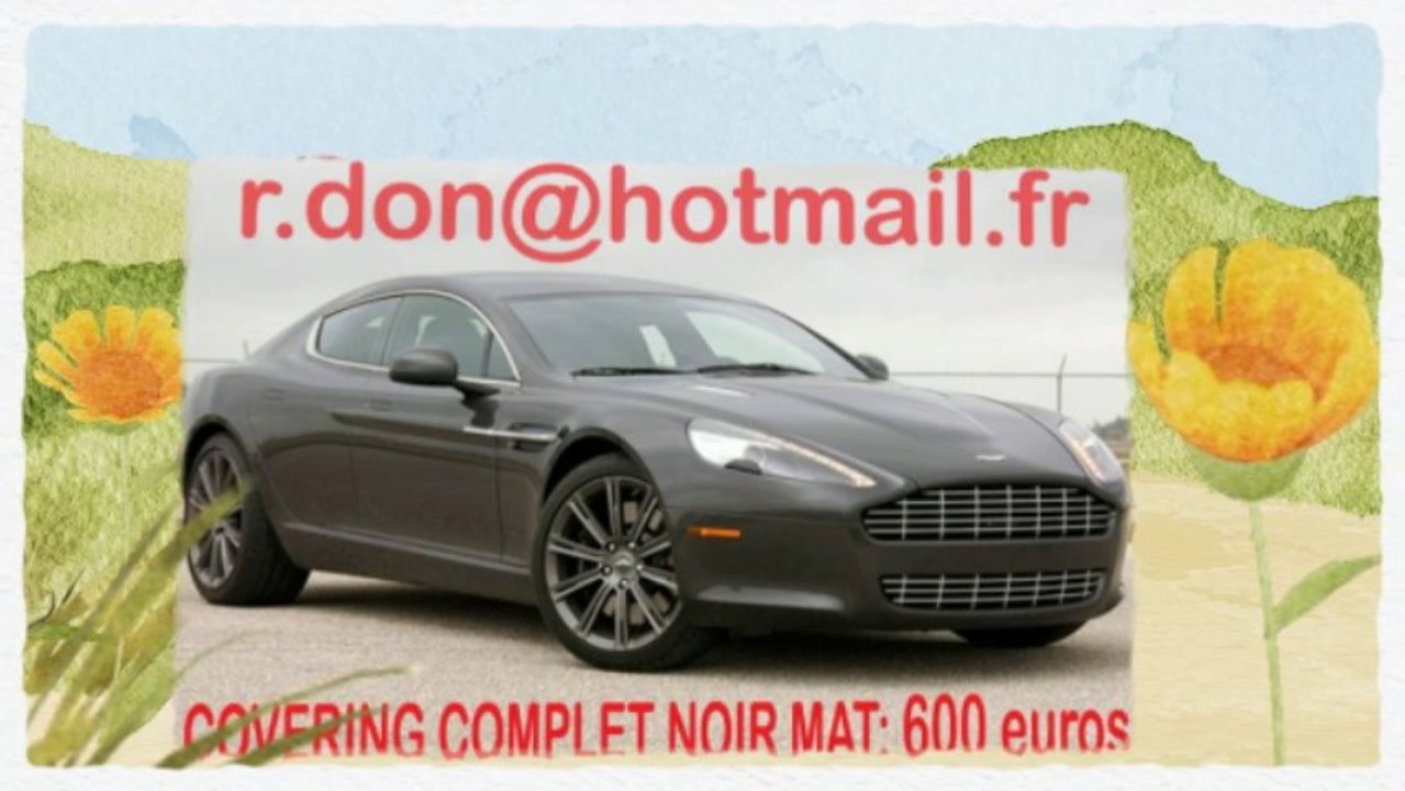 Aston Martin Rapide noir mat, Aston Martin Rapide noir mat, Aston Martin Rapide noir mat, Aston Martin Rapide Covering noir mat, Aston Martin Rapide peinture noir mat, Aston Martin Rapide noir mat