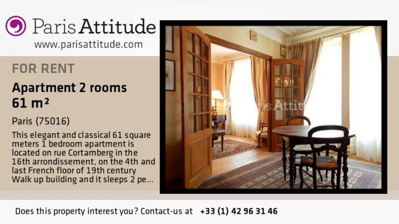 1 Bedroom Duplex for rent - Trocadéro, Paris - Ref. 1878