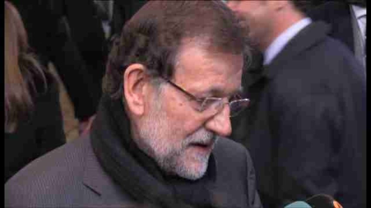 Rajoy: Los avances en la unión bancaria son "más Europa".