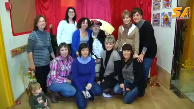 201213 El patge Reial visita la EB Casa Estrada de Sant Andreu de la Barca